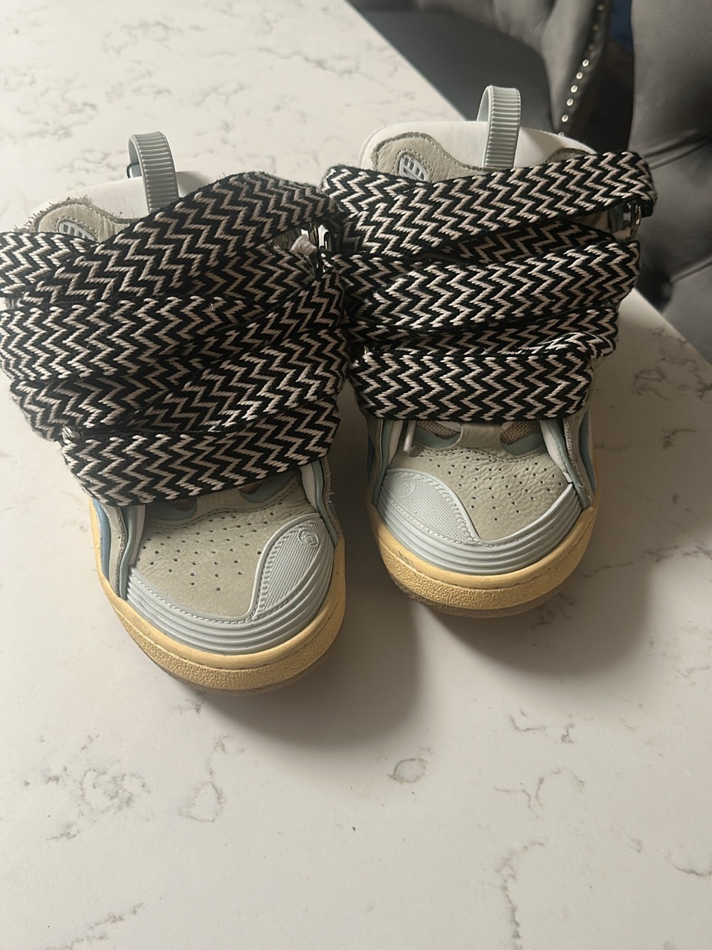 Lanvin Curb Sneakers